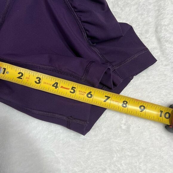 Lululemon Purple Speed Track Shorts 8 Biker Shorts Athletic - Picture 8 of 8